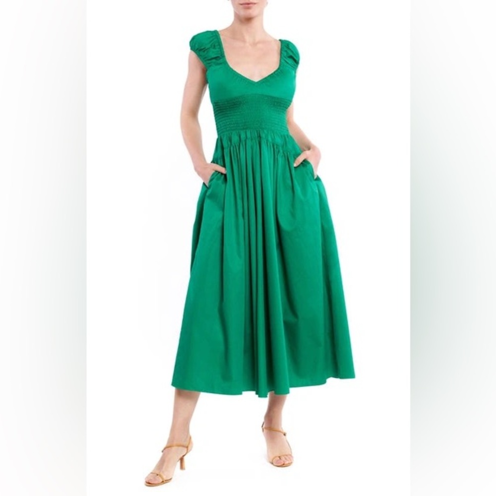 La Ligne green dress, Vivi dress, size small